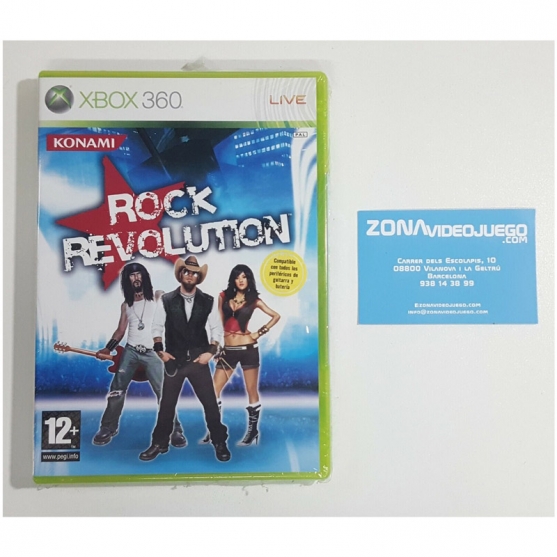 Rock Revolution, Xbox 360, Pal-esp
