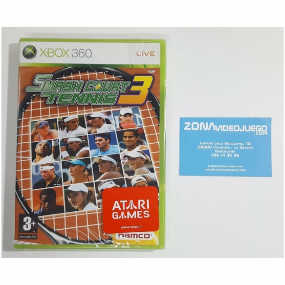 Smash Court Tennis 3, Xbox 360, Pal-Esp