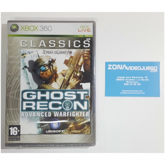 Tom Clancy's Ghost Recon Advanced Warfighter, Xbox 360, Pal-Esp