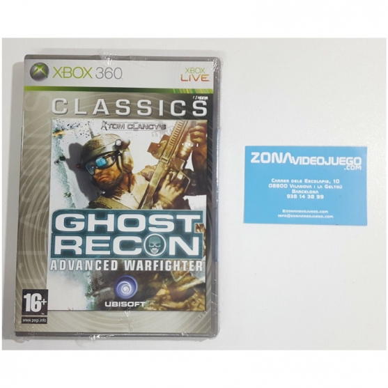 Tom Clancy's Ghost Recon Advanced Warfighter, Xbox 360, Pal-Esp