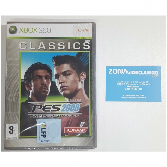 Pro Evolution Soccer 2008 PES, Xbox 360, Pal-Esp
