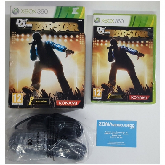 Def Jam Rapstar con Micro, Xbox 360, Pal-Esp