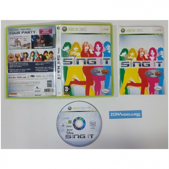 Disney Sing It, Xbox 360, Pal-eur