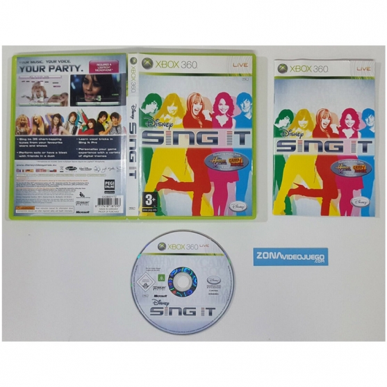 Disney Sing It, Xbox 360, Pal-eur