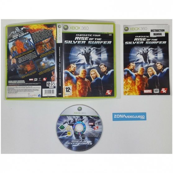 Fantastic Four Rise of the Silver Surfer, Xbox 360, Pal-eur