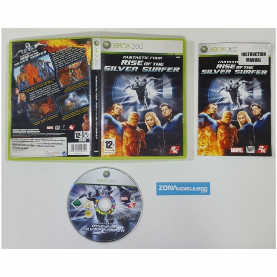 Fantastic Four Rise of the Silver Surfer, Xbox 360, Pal-eur
