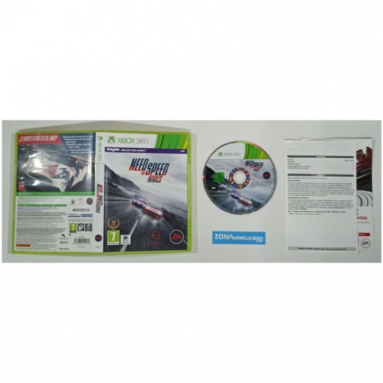 Need For Speed Rivals, Xbox 360. Pal-Esp