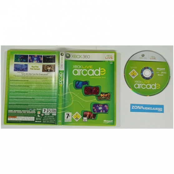 Xbox Live Arcade Compilation Disc, Xbox 360, Pal-Eur