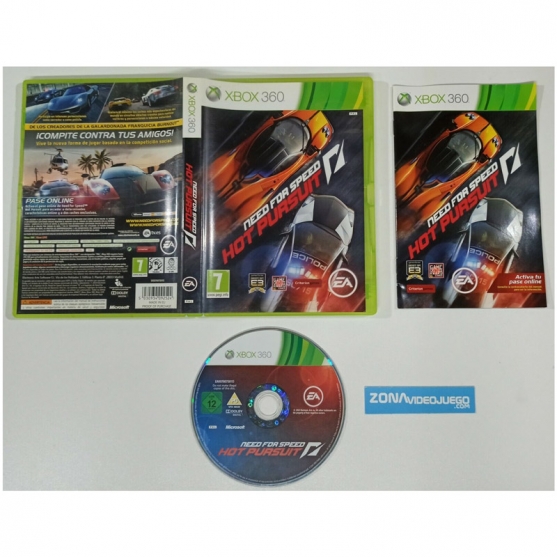 Need for Speed Hot Pursuit, Xbox 360, Pal-Esp