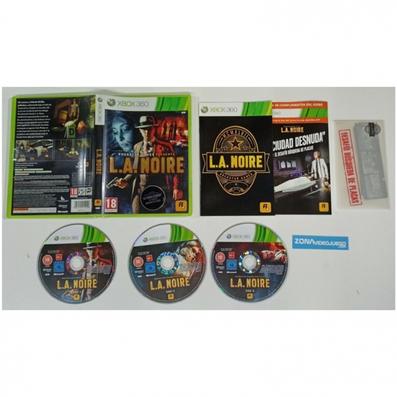 L.A. Noire, Xbox 360, Pal-Esp