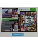 Caratula Grand Theft Auto V, GTA V, Xbox 360, Pal-Esp. SIN JUEGO