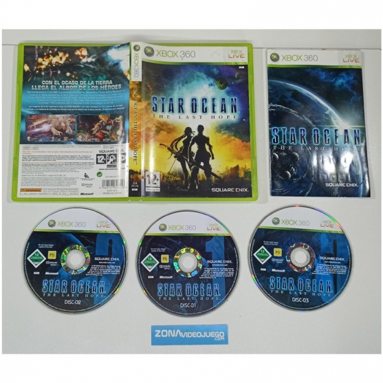 Star Ocean The Last Hope, Xbox 360, Pal-Esp