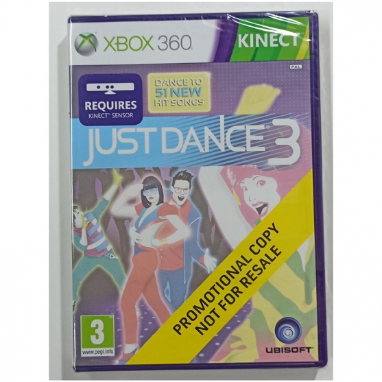 Just Dance 3, Xbox 360, Pal-Eur. Promo Press
