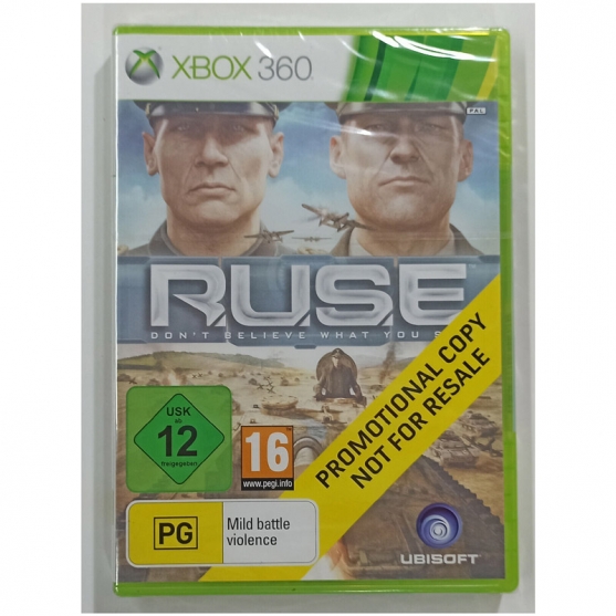 R.U.S.E., Xbox 360, Pal-Eur. Promo Press