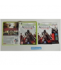 Caja y Manual Assassin's Creed II, Xbox 360, Pal-Esp. SIN JUEGO
