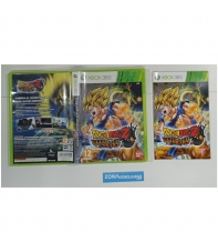 Caja y Manual Dragon Ball Z Ultimate Tenkaichi, Xbox 360, Pal-Esp. SIN JUEGO