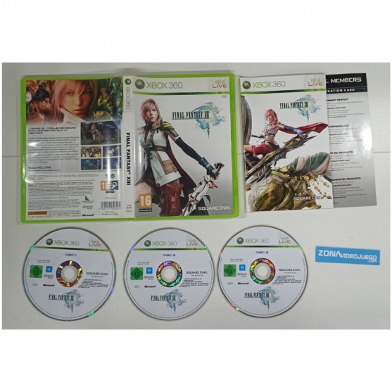 Final Fantasy XIII, Xbox 360, Pal-Esp