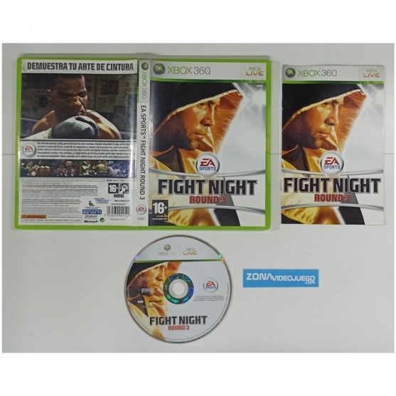 Ea Sports Fight Night Round 3, Xbox 360, Pal-Esp