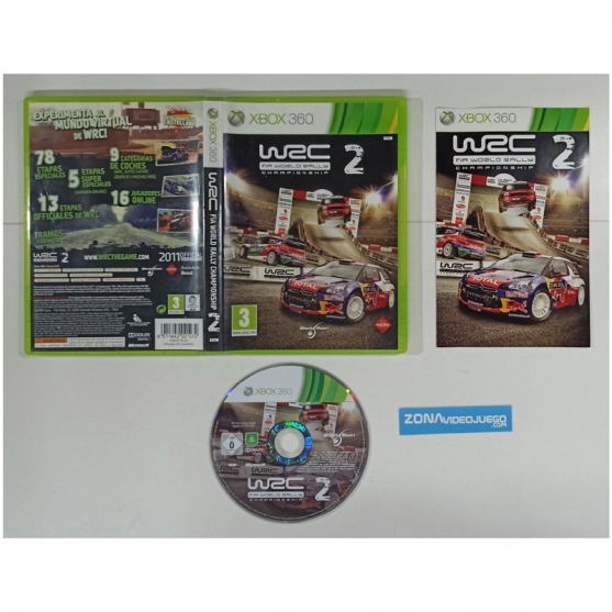 Wrc 2 Fia World Rally Championship, Xbox 360, Pal-Esp