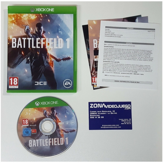 Battlefield 1, Xbox One, PAL-ESP