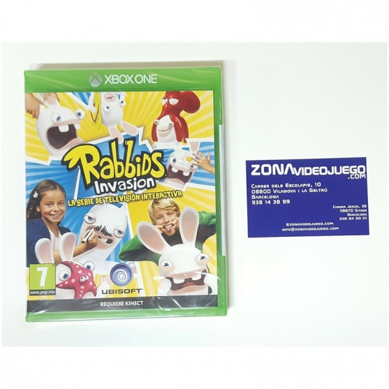Rabbids Invasion, PAL-ESP, XBOX ONE