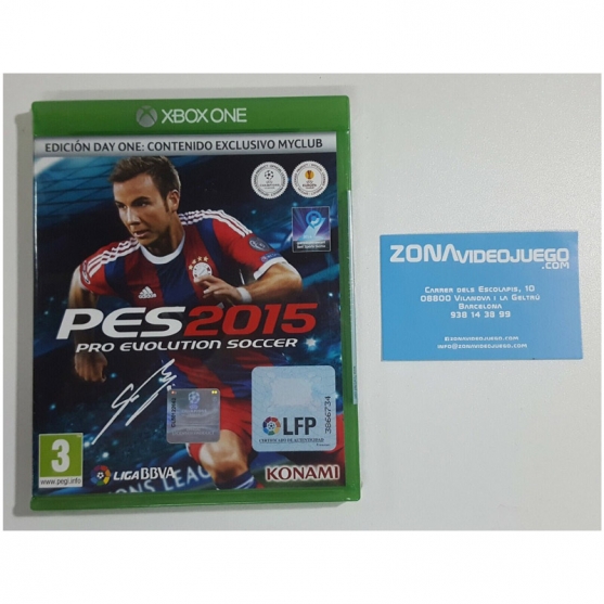 Pro Evolution Soccer 2015, Xbox One, Pal-Esp