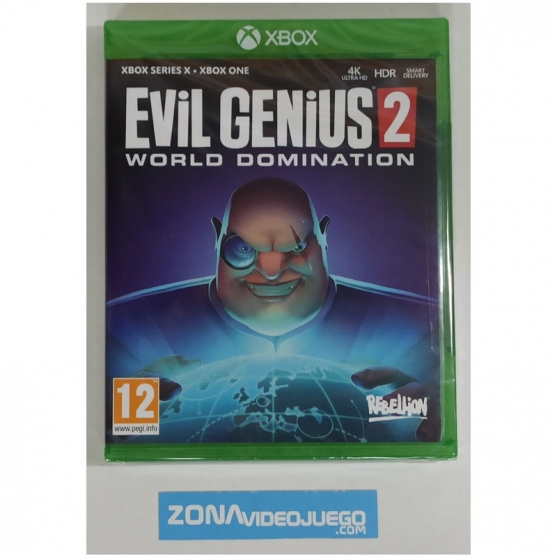 Evil Genius 2 World Domination, Xbox One, Series X, Pal-Eur