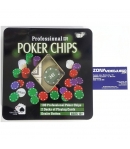 KIT DE POKER PROFESIONAL POKER CHIPS