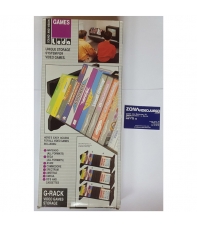 Mueble archivador juegos, nes, s nes, game boy, mega drive, master sys 42x17cm