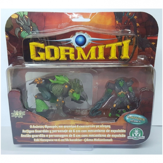 Gormiti Antiguo guardian Troncalion personaje. Cartoon series