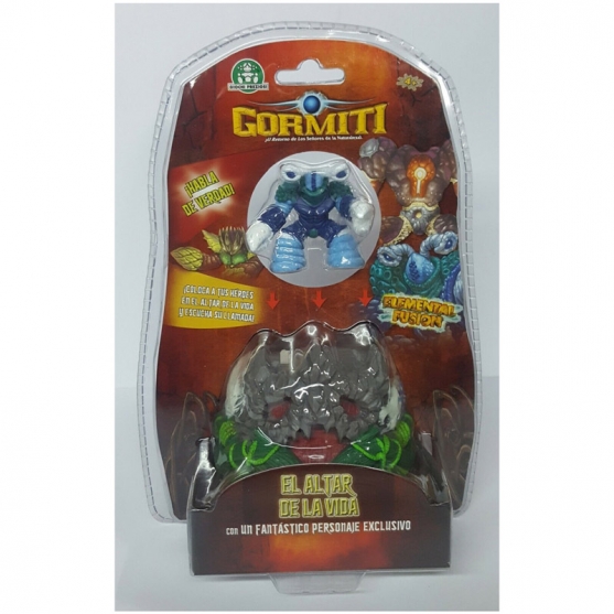 Gormiti Altar de la vida, elemental fusion, cartoon series