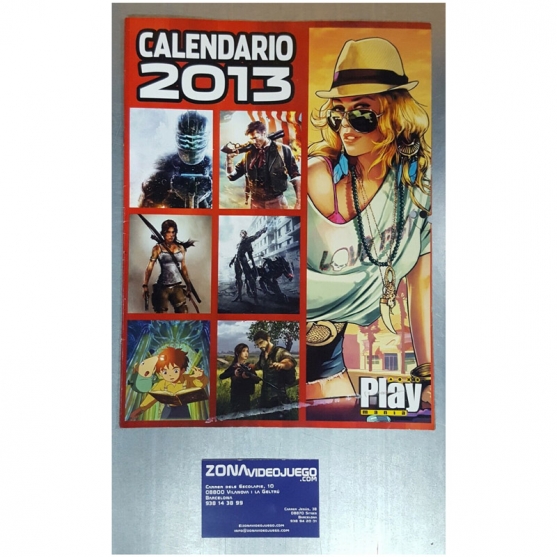 Calendario 2013, Play Manía. "6 posters"