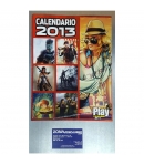 Calendario 2013, Play Manía. "6 posters"