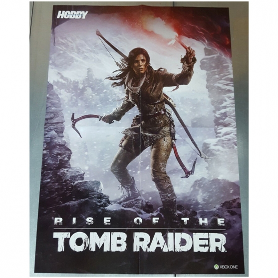 Poster doble, Rise of the Tomb Raider y Halo 5 Guardians, Hobby Consolas