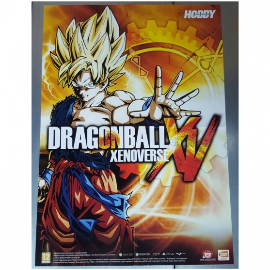 Poster doble, Dragon Ball Xenoverse y Rise of the Tomb Raider, Hobby Consolas