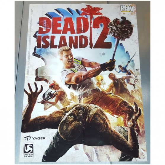 Poster doble, Dead Island 2 y La Tierra Media Sombras de Mordor, Play Mania