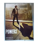Poster doble, Jurassic World y Powers. Revista Movistar