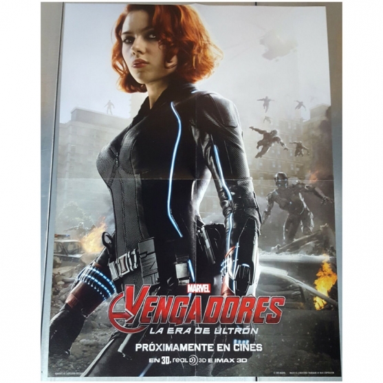 Poster doble, Marvel Vengadores la era de Ultron y Juego de Tronos 5º temp