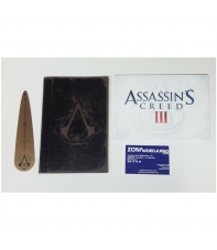 Assassin's Creed III Extra edición Especial. Cuaderno de notas y Postales