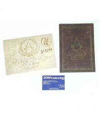 Assassin's Creed Unity Extras, edición Especial. Postales y Libro Arte