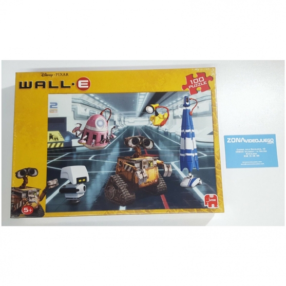 Puzzle Disnsey Pixar Wall.e 100 piezas, Clementoni Jumbo 35 x 25 cm