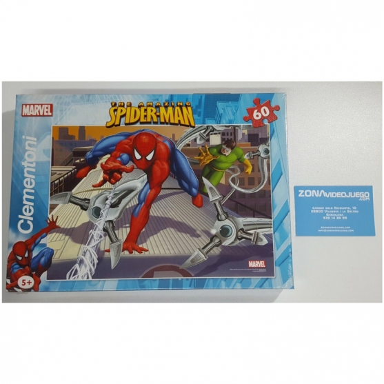 Puzzle The Amazing Spider-man 60 piezas, Clementoni 33.5 x 23.5 cm