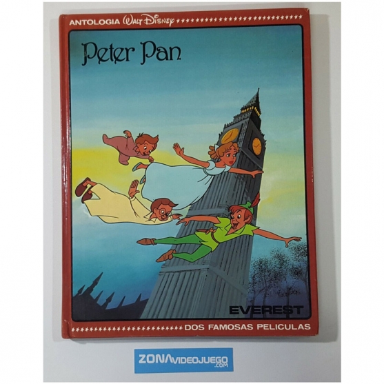 Libro Antologia Walt Disney, Peter Pan, El Burrito de Navidad, Everest