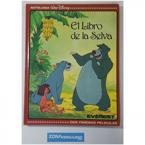 Libro Antologia Walt Disney, El Libro de la Selva, Aventuras Chip y Chop Everest