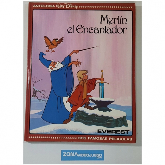 Libro Antologia Walt Disney, Merlin el Encantador, Sport Goofy, Everest