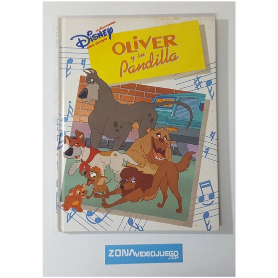 Libro Audiocuentos Disney, Oliver y su pandilla