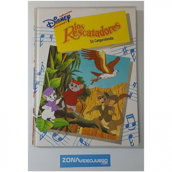 Libro Audiocuentos Disney, Los rescatadores en cangurolandia