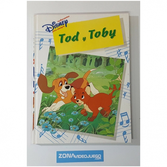 Libro Audiocuentos Disney, Tod y Toby