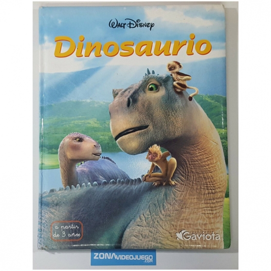 Libro Walt Disney Dinosaurio, Ediciones Gaviota