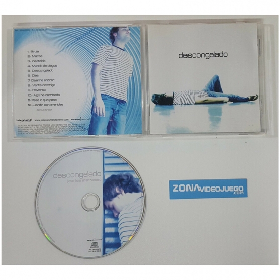 Jose Luis Manzanero, LP Descongelado, Cd audio